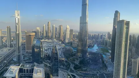 Una imagen del centro y Business Bay en Dubai. (EL CORREO)