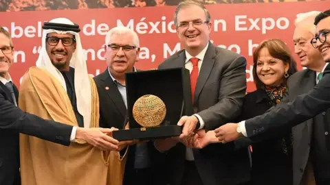 Una imagen del pabellón de México en Expo 2020 Dubai. (Fuente externa)