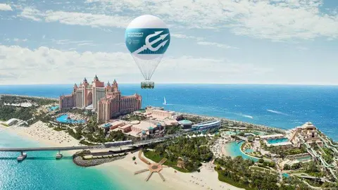 Una imagen del globo en el Atlantis de La Palmera. (Fuente externa)