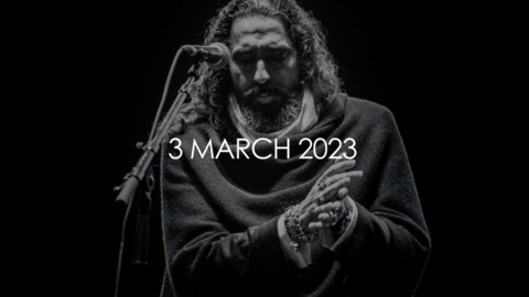 Diego el Cigala en concierto en Dubai Opera. 