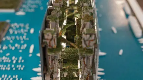 Uno de los proyectos de Neom. (Twitter)