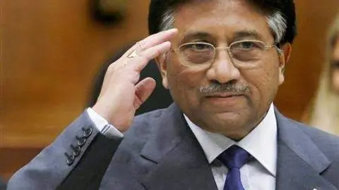 Pervez Musharraf en una imagen de su perfil de Twitter.