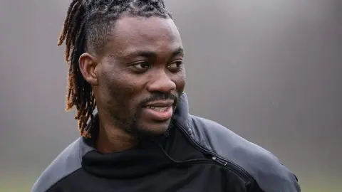 El futbolista africano desaparecido. (Twitter)