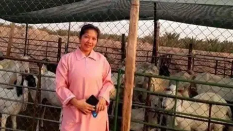 Una imagen de Twitter de la empleada filipina asesinada en Kuwait.