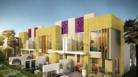 A modo ilustrativo, una maqueta de la urbanización de Dubai Damac Hills 2. (Fuente externa)