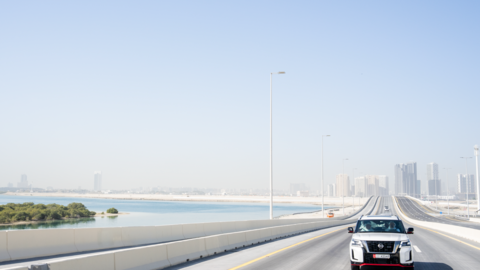 La carretera inaugurada en Abu Dhabi. (WAM)