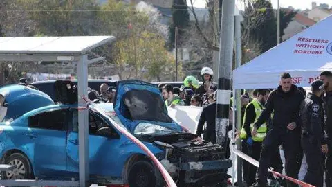 Una imagen de Twitter del lugar del ataque.