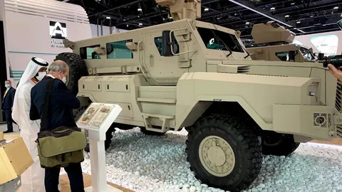 IDEX 2021 en Abu Dhabi. (EL CORREO)