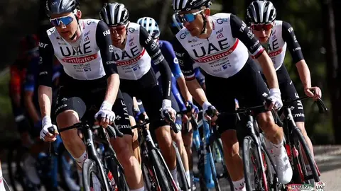 UAE team Emirates. (Twitter)
