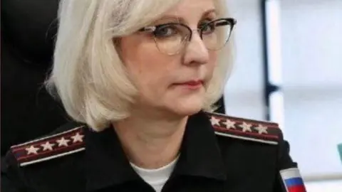 La funcionaria rusa fallecida en una imagen de Twitter.