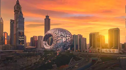 Una imagen del Museo del Futuro de Dubai Media Office.