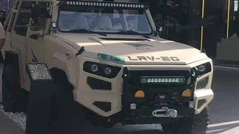 El vehículo de Calidus LRV-20. (Twitter)