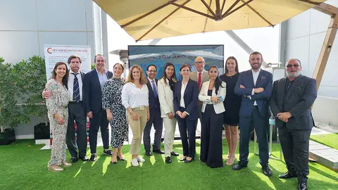 Nuevos miembros del SBC tras llevar a cabo sus presentaciones. (Cedida)