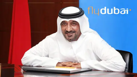 Su Alteza el jeque Ahmed bin Saeed Al Maktoum, presidente de flydubai. (WAM)