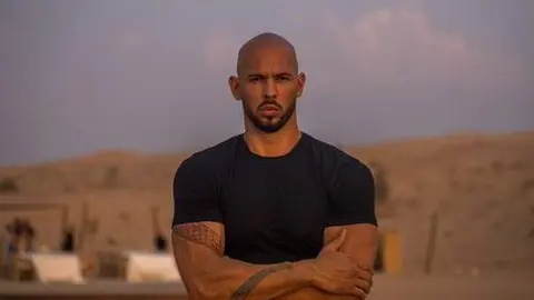 Andrew Tate en una imagen de su perfil de Twitter.