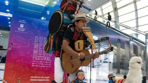 Una edición anterior del festival del Metro. (Dubai Media Office)