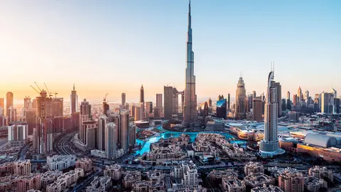Una imagen del centro de Dubai