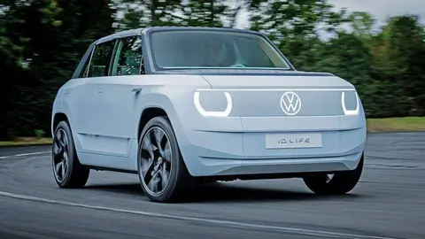 A modo ilustrativo un Volkswagen eléctrico. (Twitter)