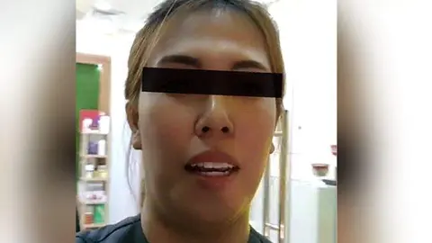 La Policía de Sharjah difundió esta imagen de uno de los sospechosos.