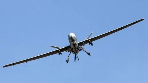 Un avión teledirigido MQ-9 Reaper. (Fuente externa)