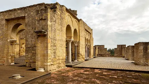 Medina Azahara, la ciudad palatina que mandó edificar en el siglo X el primer califa de Córdoba, Abderramán III. (Estellez)