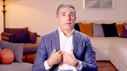 Sergio Scariolo, entrenador de baloncesto.