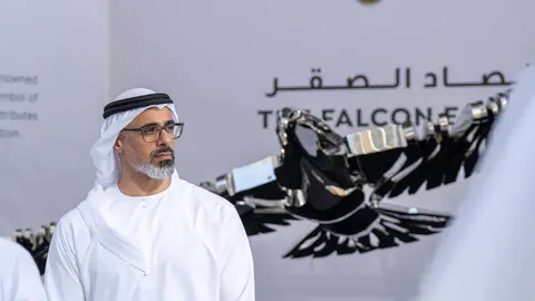 El jeque Khaled bin Mohamed bin Zayed, príncipe heredero de Abu Dhabi. (WAM)