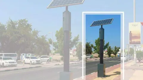 Una imagen de Instagram del radar colocado en el paso de cebra.