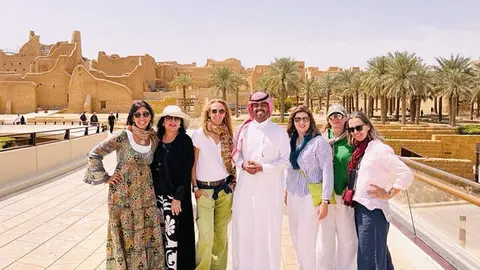 Hoy es posible que grupos de mujeres viajen a Arabia Saudí con normalidad. (Cedida)