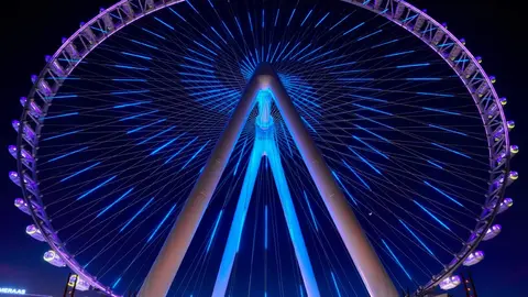 Ain Dubai, la noria más alta del mundo. (WAM)