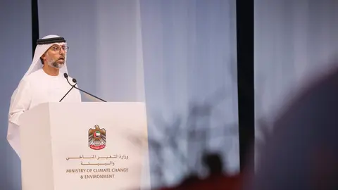 El ministro de Energía de EAU, Suhail bin Mohammed Al Mazrouei. (WAM)