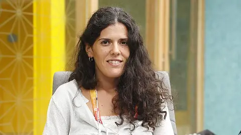 La periodista Marta Pérez Cruzado, responsable de la edición en español de WAM, la Agencia Oficial de Noticias de Emiratos Árabes Unidos. (Manaf K. Abbas / EL CORREO)