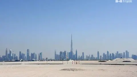 Jumeirah Bay Island en una imagen en Twitter.