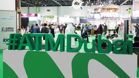 Una edición de la Feria Arabian Travel en Dubai. (WAM)