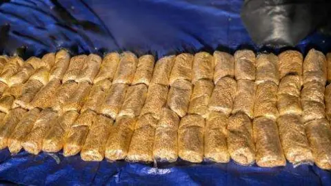 Una imagen de la droga confiscada. (Instagram)