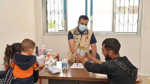 Médicos de EAU en Siria. (WAM)