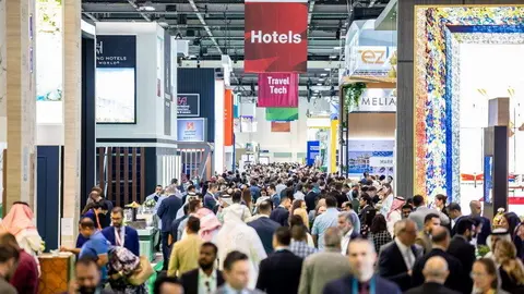 Una edición de la Feria Arabian Travel. (Cedida)