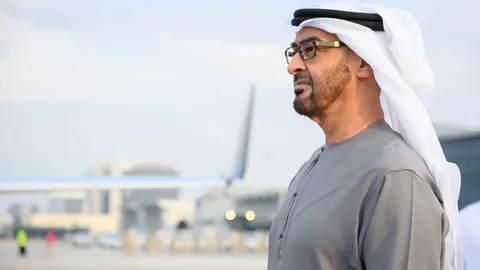 El presidente de Emiratos Árabes Unidos. (WAM)