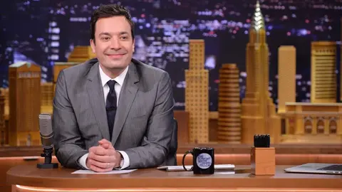 El conductor de uno de los  'late shows' más vistos en Estados Unidos, Jimmy Fallon, fue tajante al señalar que “no soy nadie sin mis guionistas”. (Fuente externa)