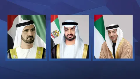Líderes de Emiratos Árabes Unidos. (WAM)