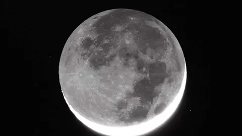 "el resplandor de la tierra" se podrá observar en Dubai el 19 de mayo, después de las 18:45