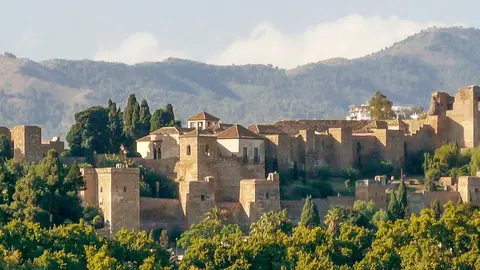 Alcazaba de Málaga, en una imagen actual