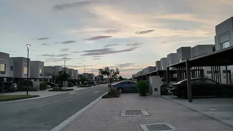 Una urbanización en Dubai South. (EL CORREO)