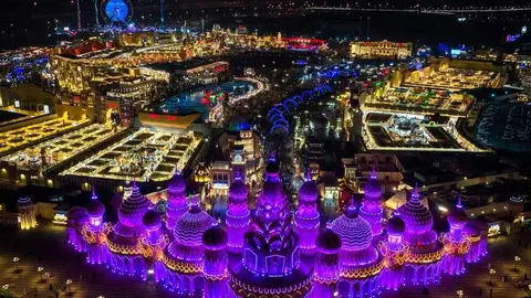 Una imagen de Global Village en Dubai. (Twitter)