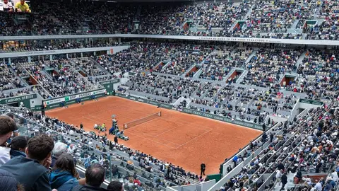 Pista central del campeonato Roland Garros. (Emirates)