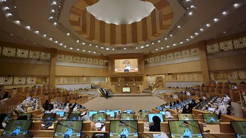 Reunión del Consejo Nacional Federal (FNC) de Emiratos Árabes Unidos. (WAM)