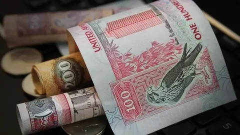 Billetes de la moneda legal en EAU. (WAM)