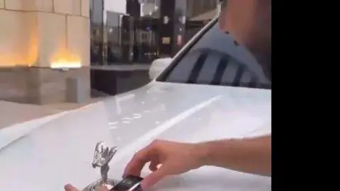 Una captura del vídeo difundido en Instagram.