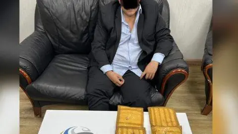 Una imagen del contrabandista difundida por las autoridades.