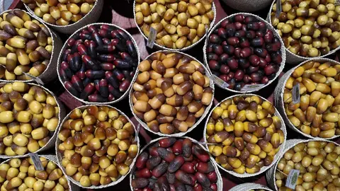 En el festival participan distintas variedades de dátiles. (WAM)